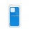 Iphone 14 silikone lite cover moderne farver blå mobile tilbehør