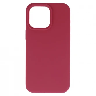 Iphone 14 silikone lite cover i moderne farver, bordeaux