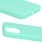 Iphone 14 silikone lite cover moderne farver mynte mobile tilbehør