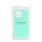 Iphone 14 silikone lite cover moderne farver mynte mobile tilbehør