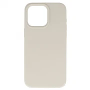 Iphone 14 silikone lite cover moderne farver titanium mobile tilbehør