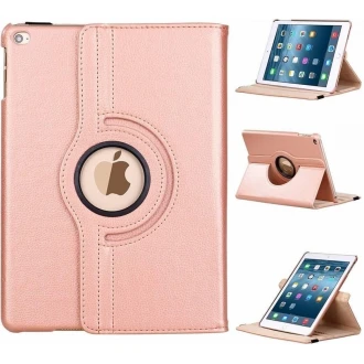 til Ipad 9,7 2017 cover rotation med stå funktion Rosaguld