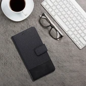 denimdesign Samsung Galaxy S25 Edge flip cover Sort