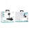 BOROFONE Trådløs induktionsoplader BQ29 Feliz 3 i 1 15W sort