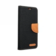 SAMSUNG Galaxy S24 Plus Canvas Book Case sort mobile cover