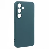 Samsung Galaxy A36 5G Bagcover matt mørk grøn