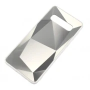 Diamant cover 3D hvid Samsung Galaxy S10 Mobil tilbehør