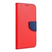 Fancy flip cover red Samsung A14 4G Mobil tilbehør