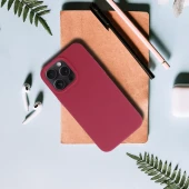 Iphone 13 bordeaux-rød bagcover 
