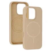 cover til IPhone 14 Med MagSafe brun  mobil tilbehør