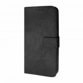 Luxury Flip Cover til Galaxy A6 Sort