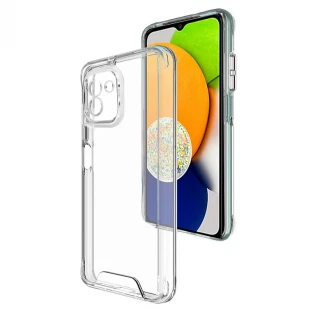 cover til Samsung Galaxy A03 gennemsigtig