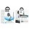 Sort HOCO induktionsmontering til bil, kompatibel med MagSafe 15W HW26