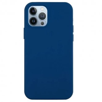 premium silicone cover iPhone 17 Pro Max PiblåMobil tilbehør