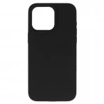 Silikone lite cover til Iphone 16 Pro  i moderne farver, sort 