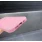iPhone 16e Glimmer klar lyserød case  pink star