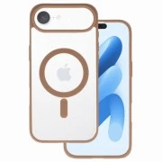 cover til iPhone 17 Air Med MagSafe titan gennemsigtig Mobil tilbehør