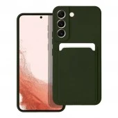 Samsung Galaxy A53 5G bagcover mørk grøn med kortlomme