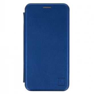 Slim læder flip etui Blå iPhone 12 Mini