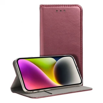  iPhone 16 Plus | SMART MAGNETO Book mobilcover | bordeaux | mobil tilbehør