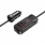 WiWU Biloplader Dual USB-C/Dual USB LED Wi-QC015 120W sort