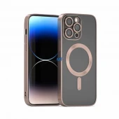 cover til iPhone 15 Med MagSafe Rosegold 