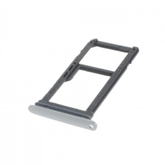 SAMSUNG GALAXY S7 EDGE sim og micro sd kort holder sølv