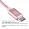 Adapter usb Type-C til 3.5 mm audio rosaguld, Mobil tilbehør