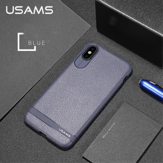 Stilfuld blå cover til Iphone X Mobilcovers