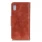 Elegant læder cover brun Iphone Xs Max Mobil tilbehør