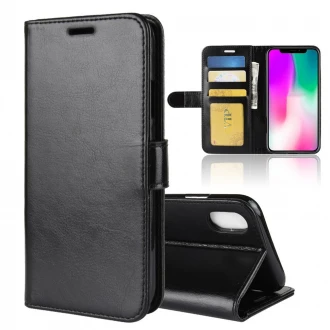 Vilo flip cover til Huawei Y6 2019 sort