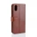 brun Vilo flip cover Huawei Y6 2019 Mobil tilbehør