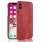 Iphone X wood mønstret cover rød Mobil tilbehør