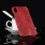 Iphone X wood mønstret cover rød Mobil tilbehør