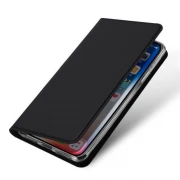 Iphone Xs Max sort slim flip cover Mobil tilbehør