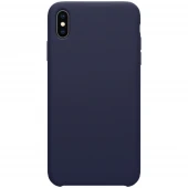 Flex pure silicone cover Iphone XS Max blå