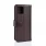 brun Iphone 11 Pro Max læder flip etui Mobil tilbehør