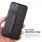 sort FS case med lomme Iphone 11 Pro Max Mobil tilbehør