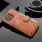 brun Wallet case Iphone 11 Pro Mobil tilbehør