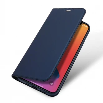Slim flip etui til iPhone 12 Pro Max blå