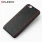 Iphone 6 - 6S cover håndlavet luksus læder sort/rød, Iphone 6 covers