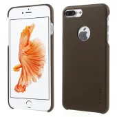 Iphone 8 plus / 7 plus cover noble læder mocca