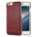Iphone SE, 5S cover Pierre Cardin wax design læder rød Mobiltelefon tilbehør