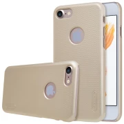 Leveso.dk Iphone 7 guld cover med skærm beskyttelse Mobiltelefon tilbehør