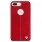 Iphone 7 plus cover Englon læder rød Mobil tilbehør Leveso.dk