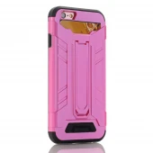Iphone 8 / 7 cover Armor guard m kort lomme rosa