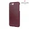 til Iphone 7 plus cover original Pierre Cardin wax design læder vinrød Mobil tilbehør Leveso.dk