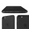Iphone 8/7 utra tynd cover sort 0.4mm Mobil tilbehør
