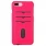 Iphone 7 plus cover med 3 kort lommer rosa, Apple Iphone 7 plus Mobil tilbehør hos Leveso.dk