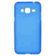 SAMSUNG GALAXY J3 cover mat tpu blå Mobiltelefon tilbehør